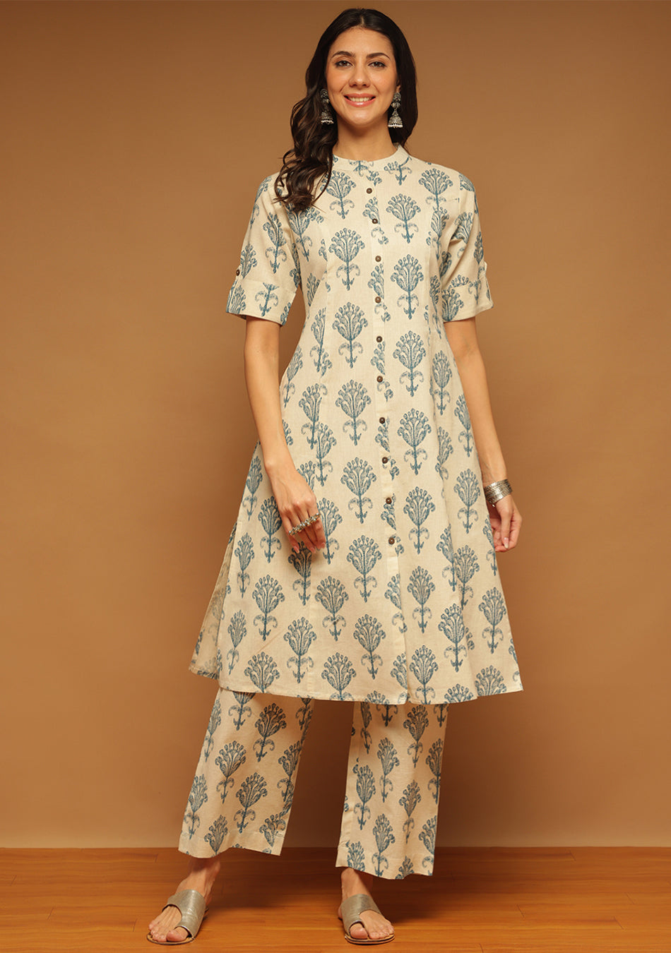 Ivory Bloom Co-ord Set