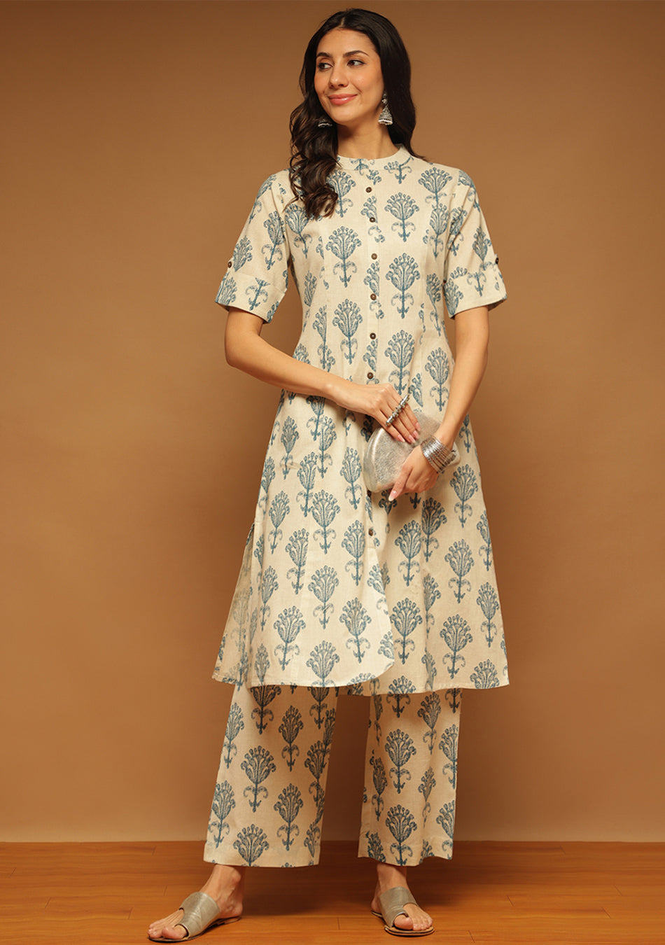 Ivory Bloom Co-ord Set