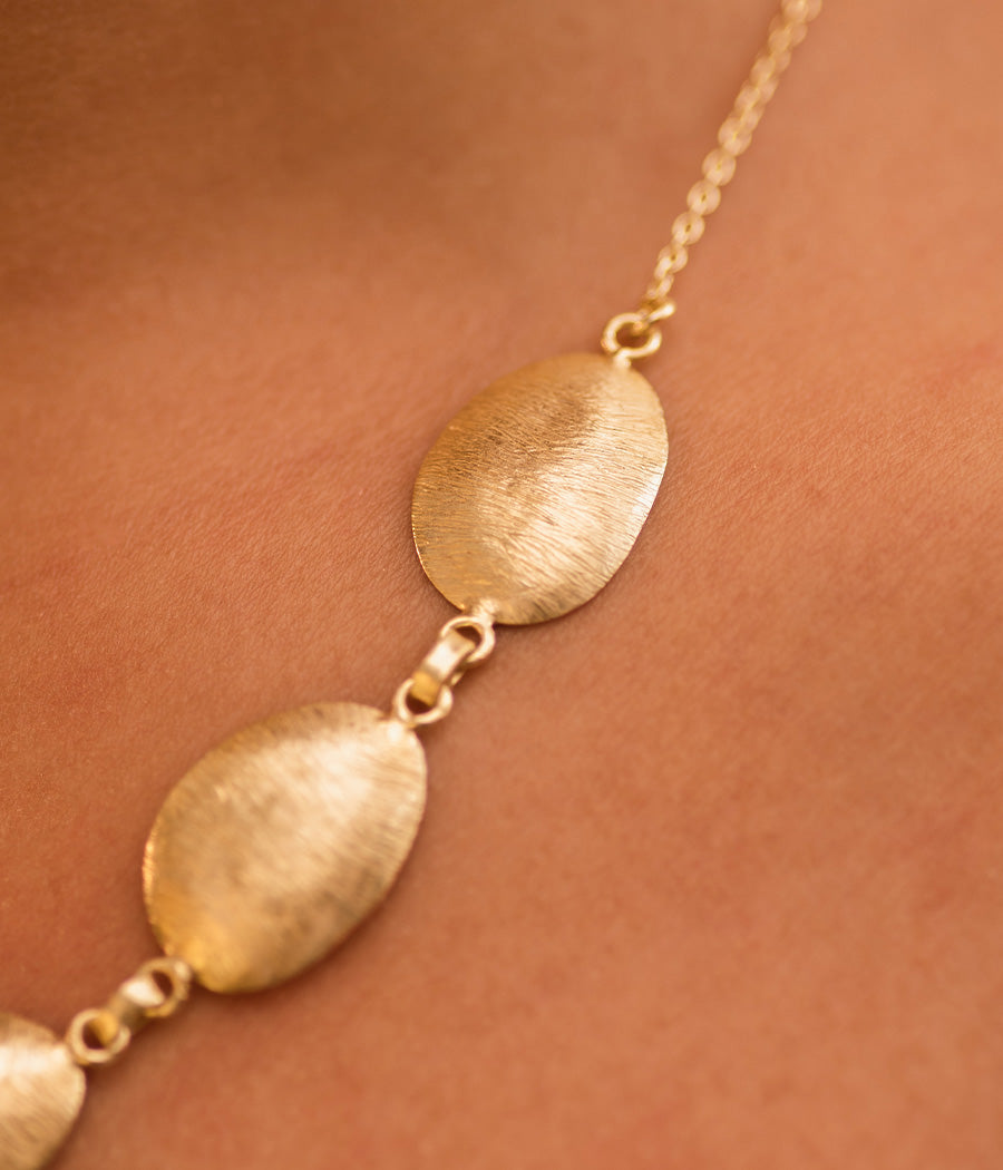 Plain Gold-Plated Necklace