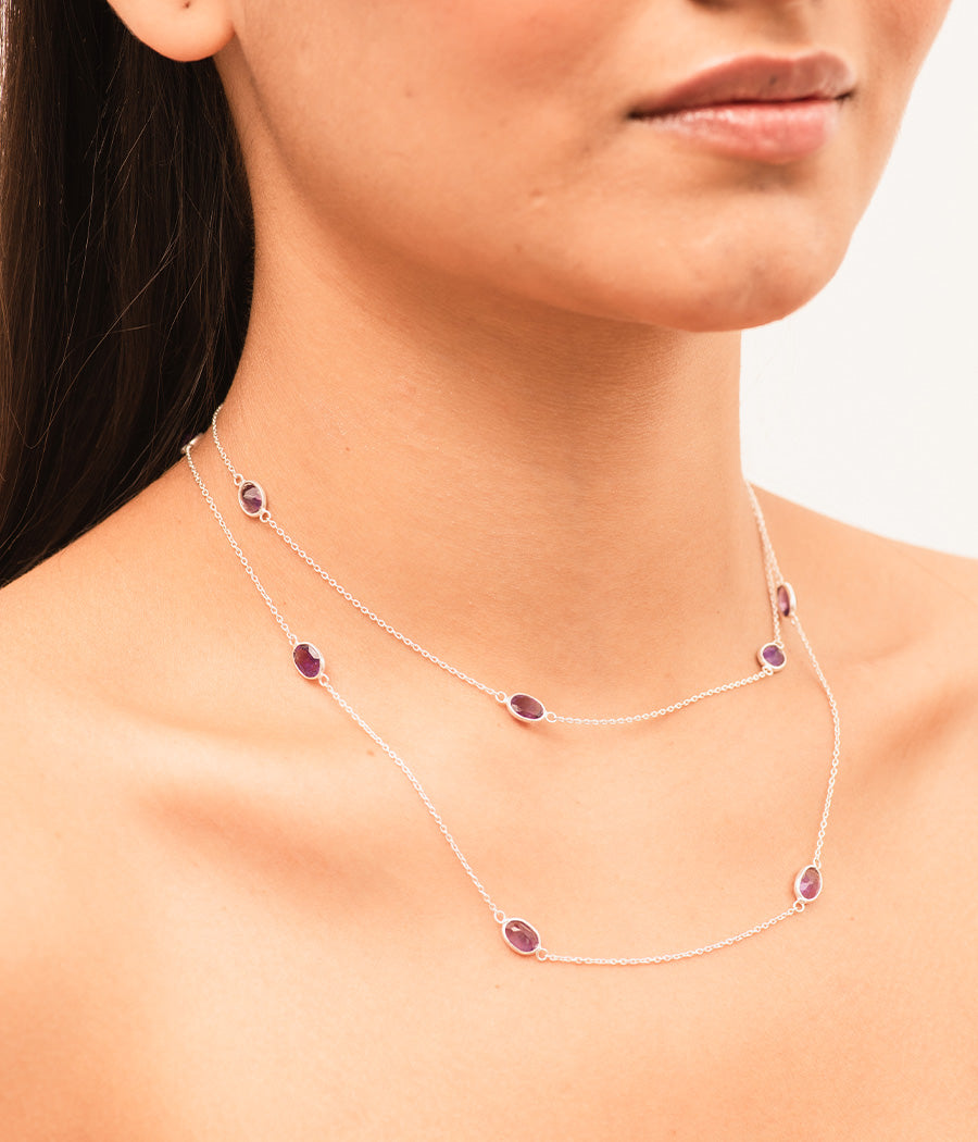 Amethyst Layering Necklace