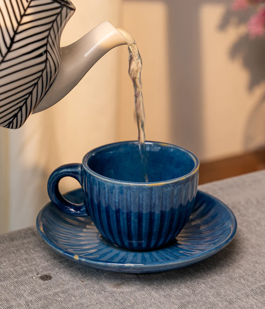 Blue Robin Tea Cups