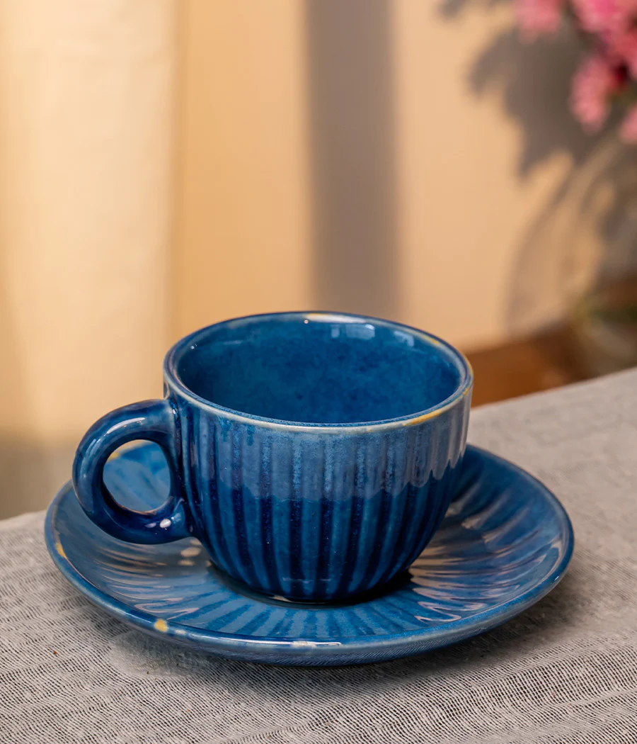 Blue Robin Tea Cups