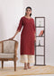 Aravalii Sienna Kalamkari Kurta