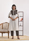 Ivory Patchwork Heritage Kurta
