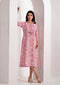 Rosé Bloom Long Dress