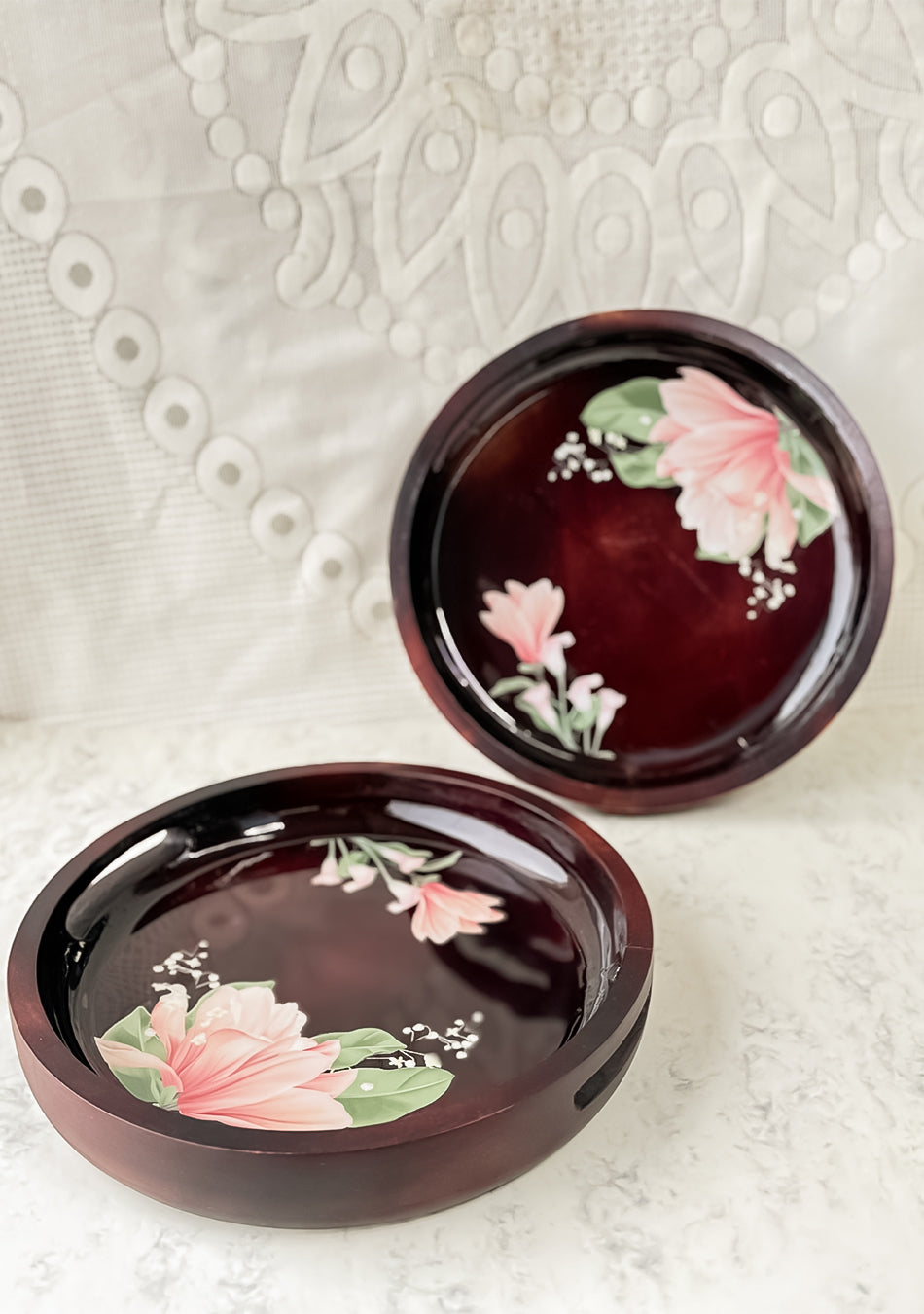 Peony Serving Tray