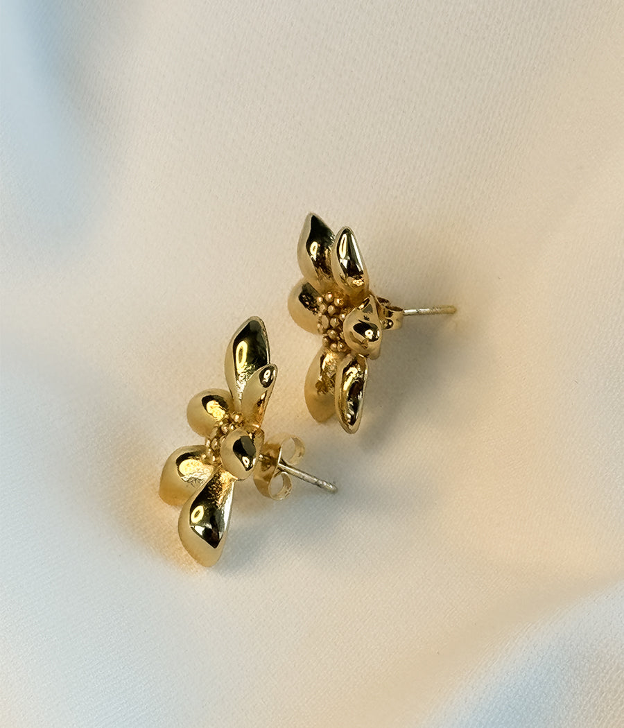 Golden Blossom studs