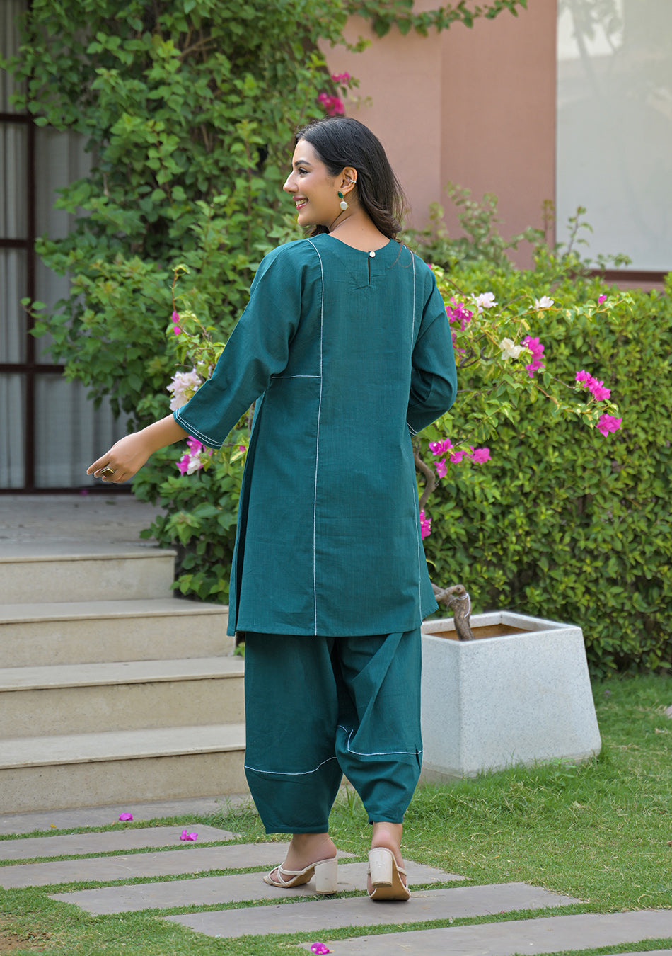 Peacock Haze Co-Ord Set