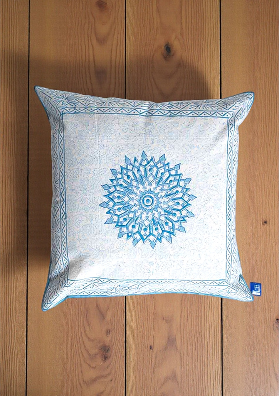 Blue Chakra Cushion Cover