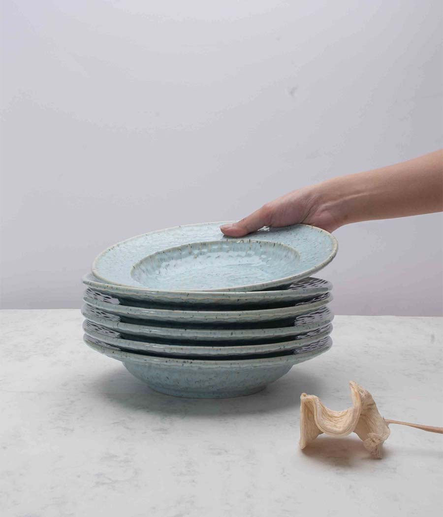 Periwinkle Pasta Plate