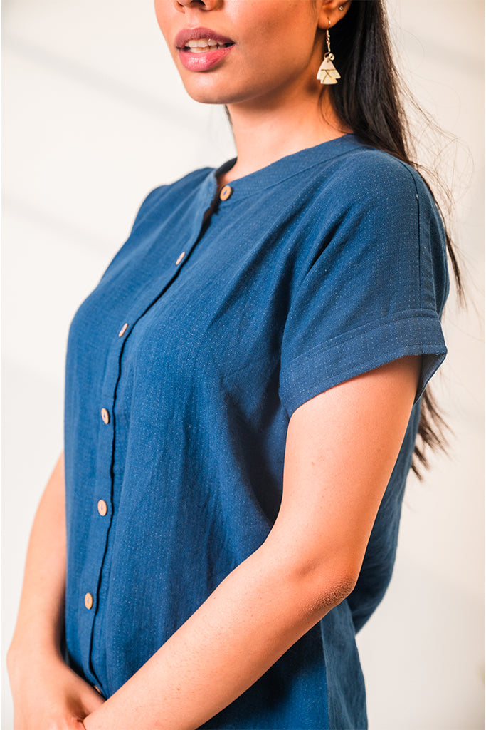 Navy Blue Top