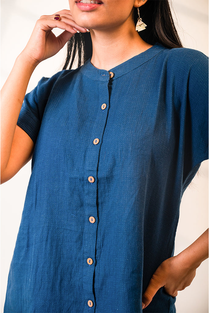 Navy Blue Top