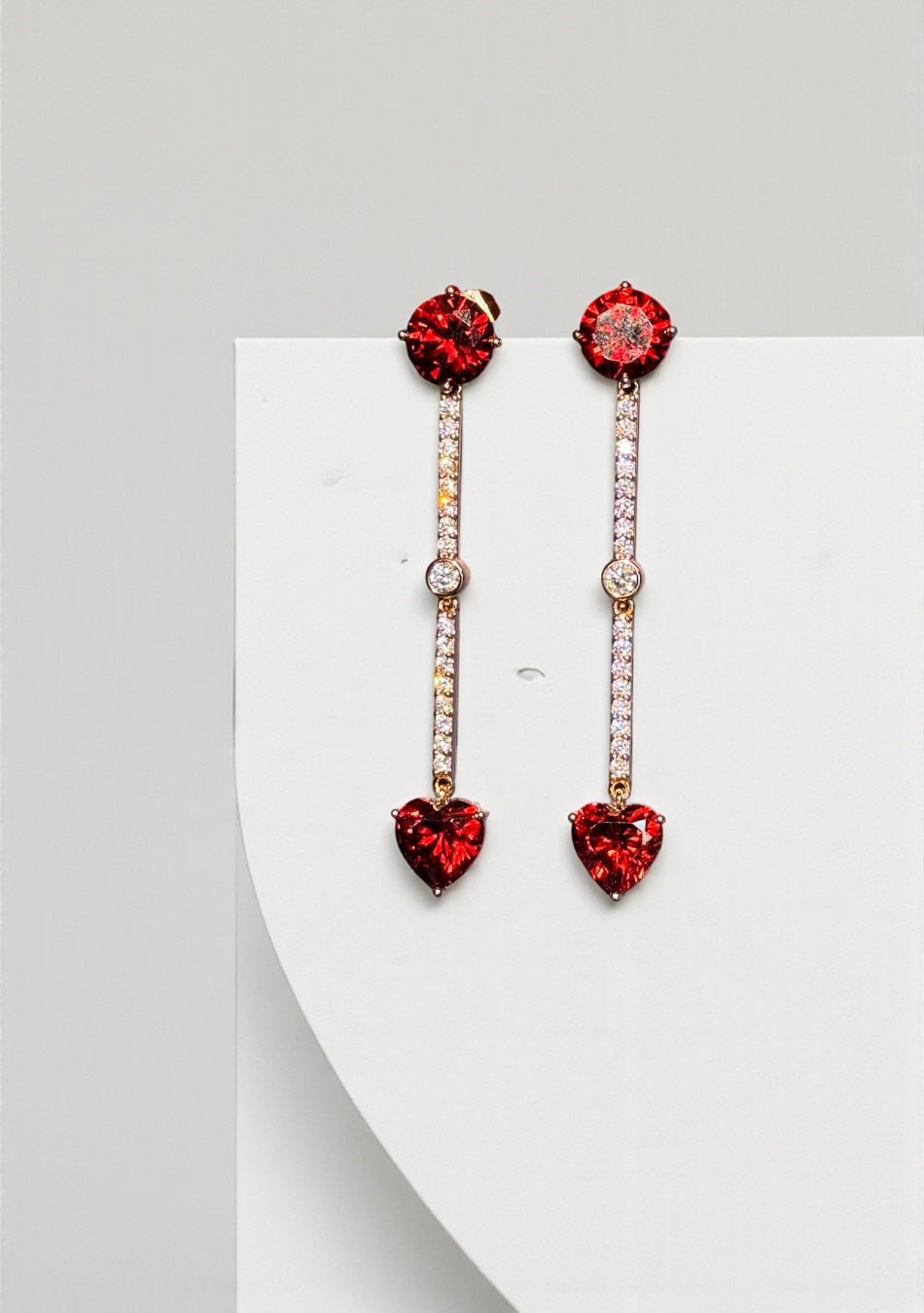 Scarlet Hearts Dazzle Drops