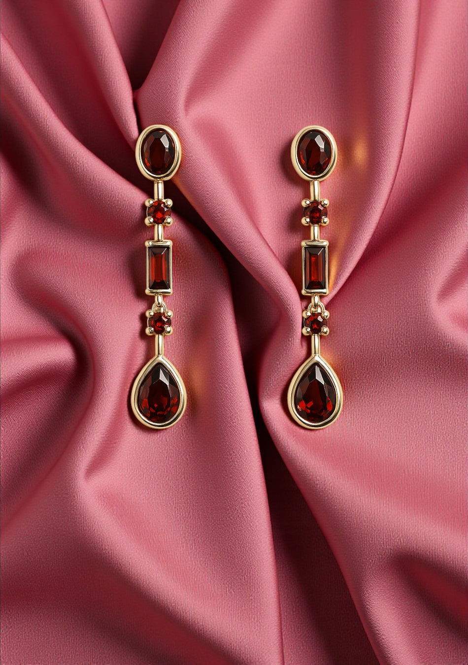 Ruby Luxe Linear Drops