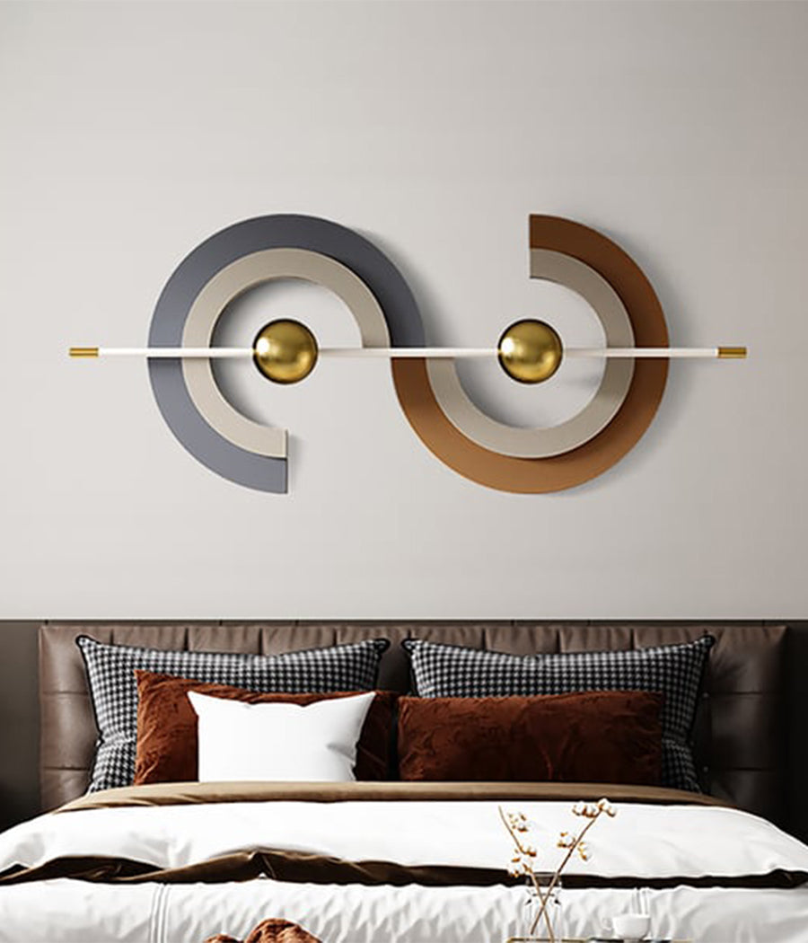 Circular Symmetry Fusion Wall Art