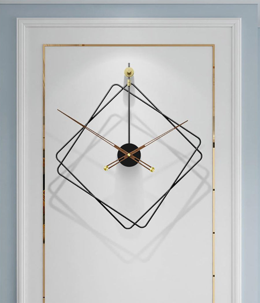 Geometric Symmetry Wall Clock