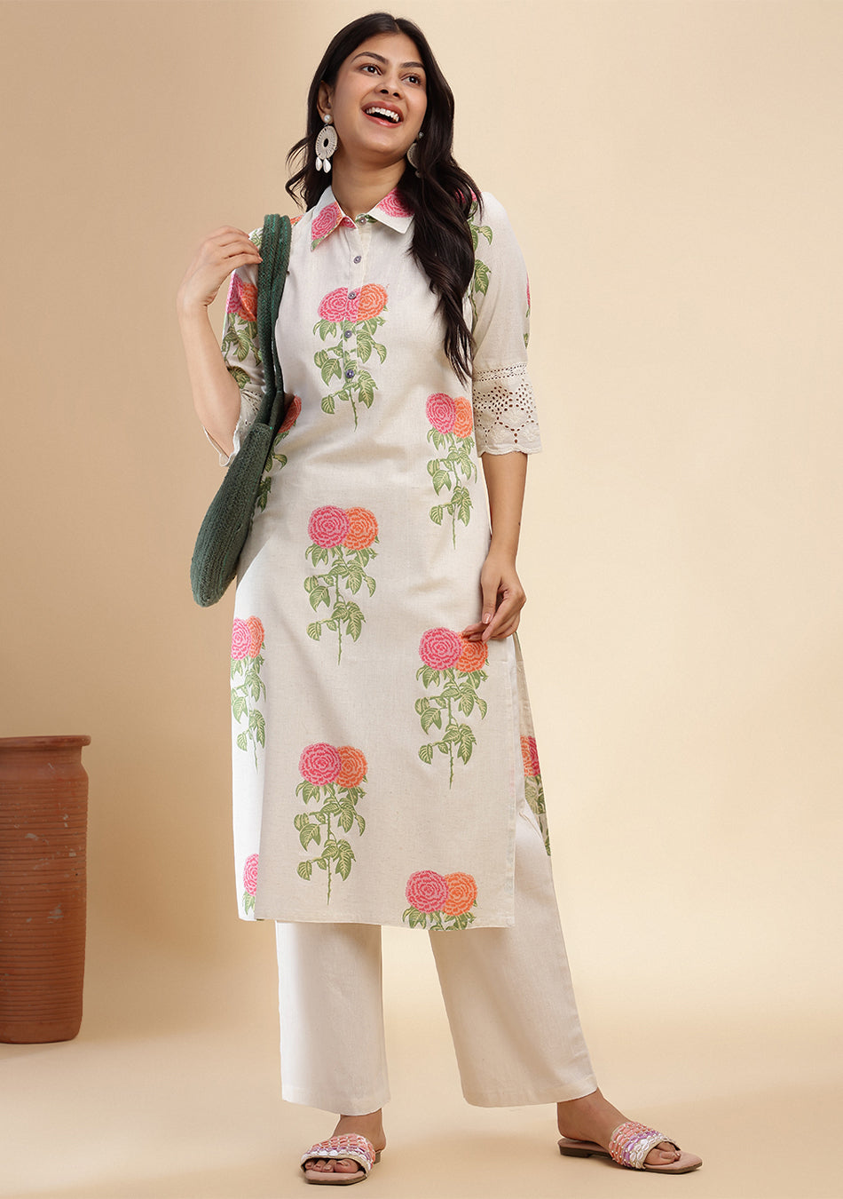Garden Crest Kurta