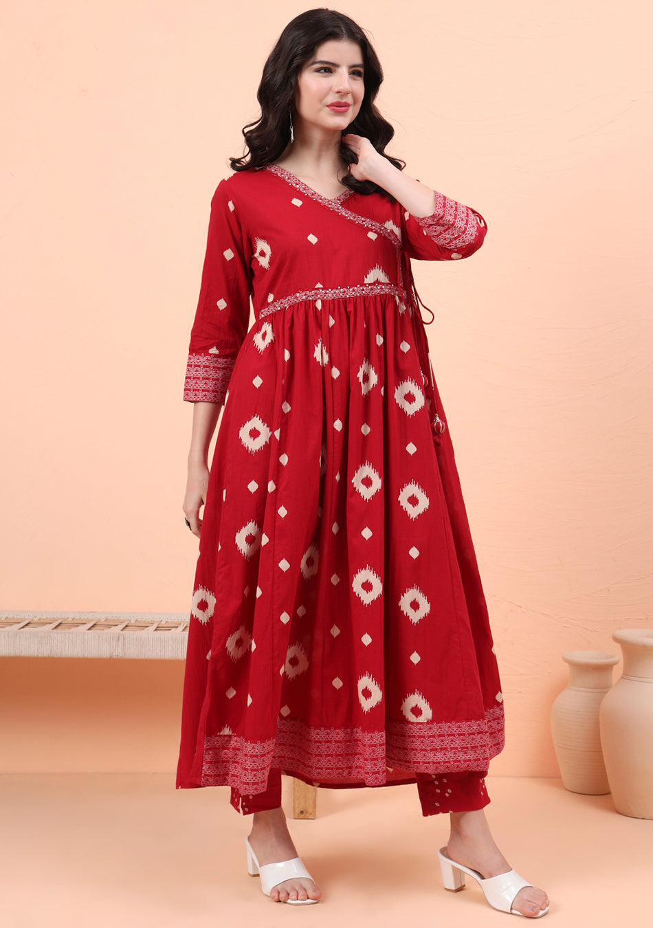 Scarlet Mirage Angrakha Set