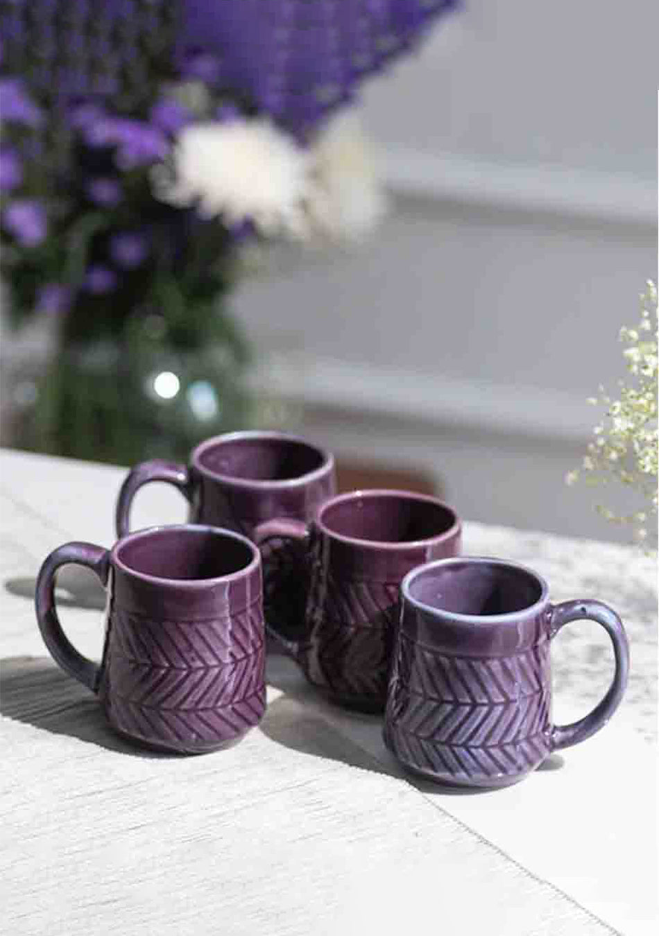 Purple Sunbird Mugs