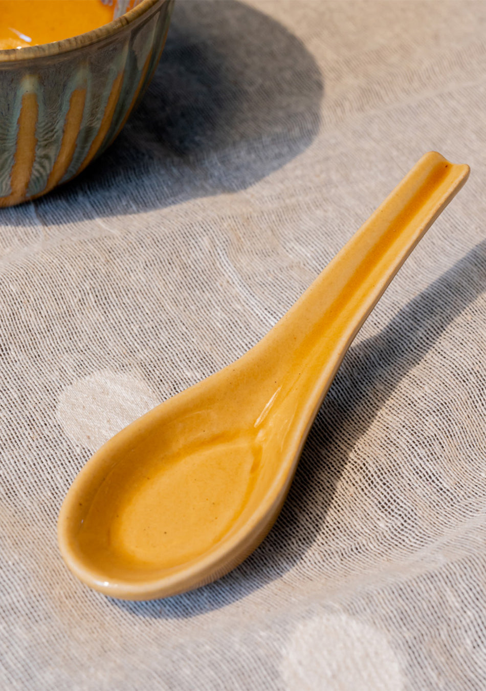 Quail Soup Bowl + Spoon