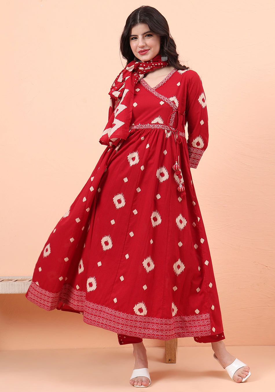 Scarlet Mirage Angrakha Set