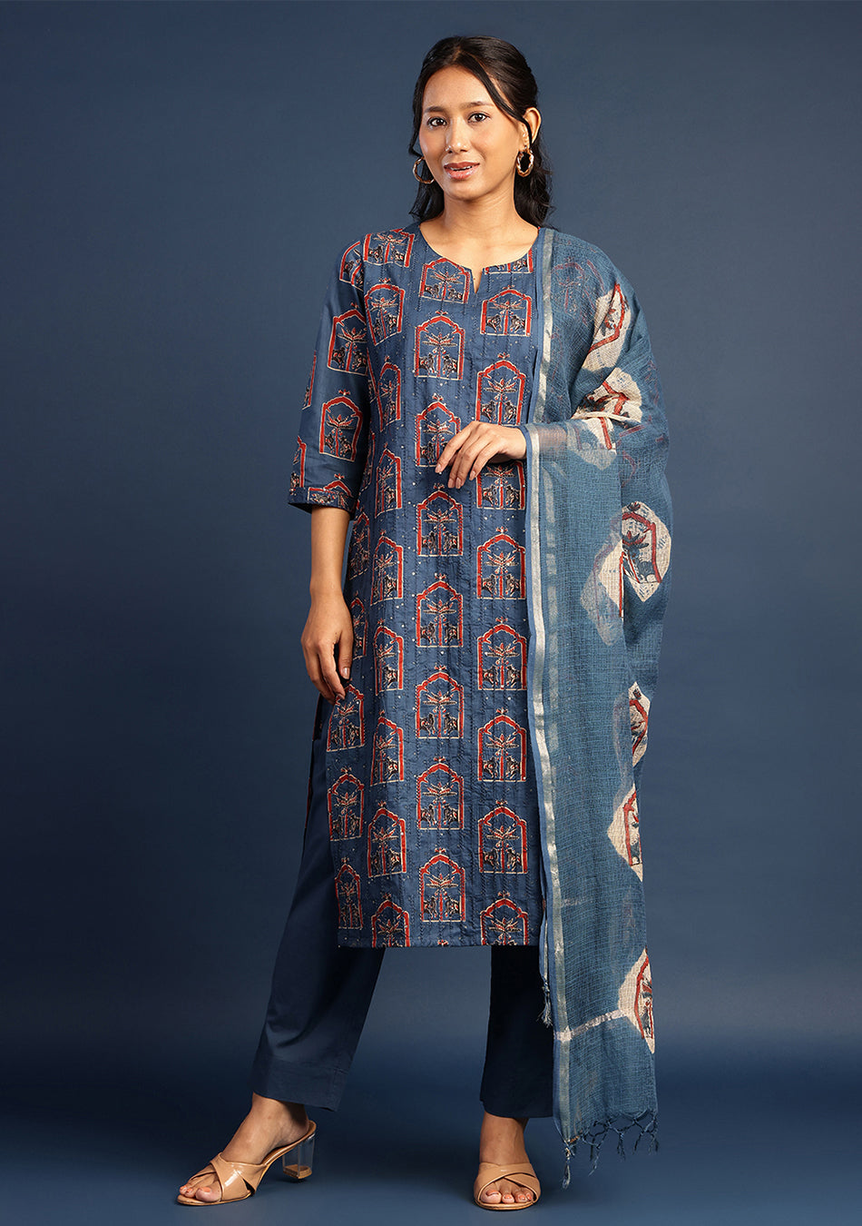 Teal Roost Suit Set