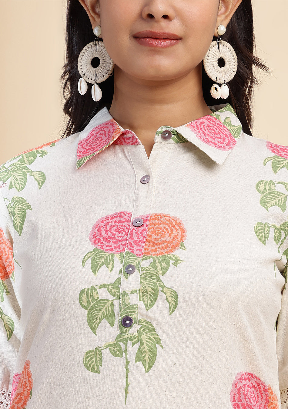 Garden Crest Kurta