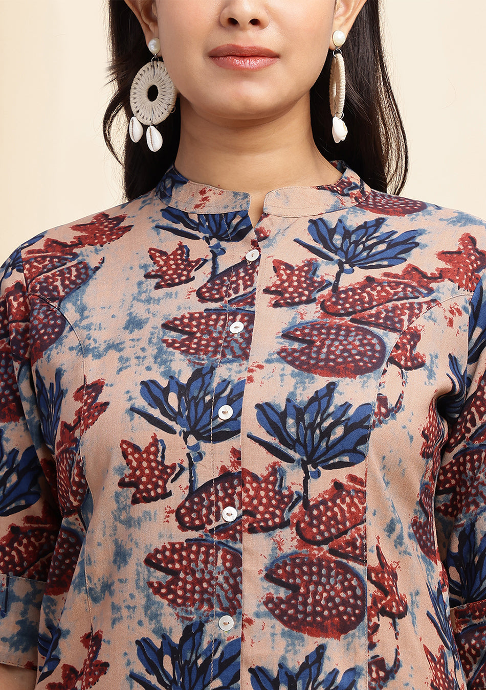 Terracotta Forest Top