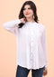 WHITE SOLID PINTEX TOP