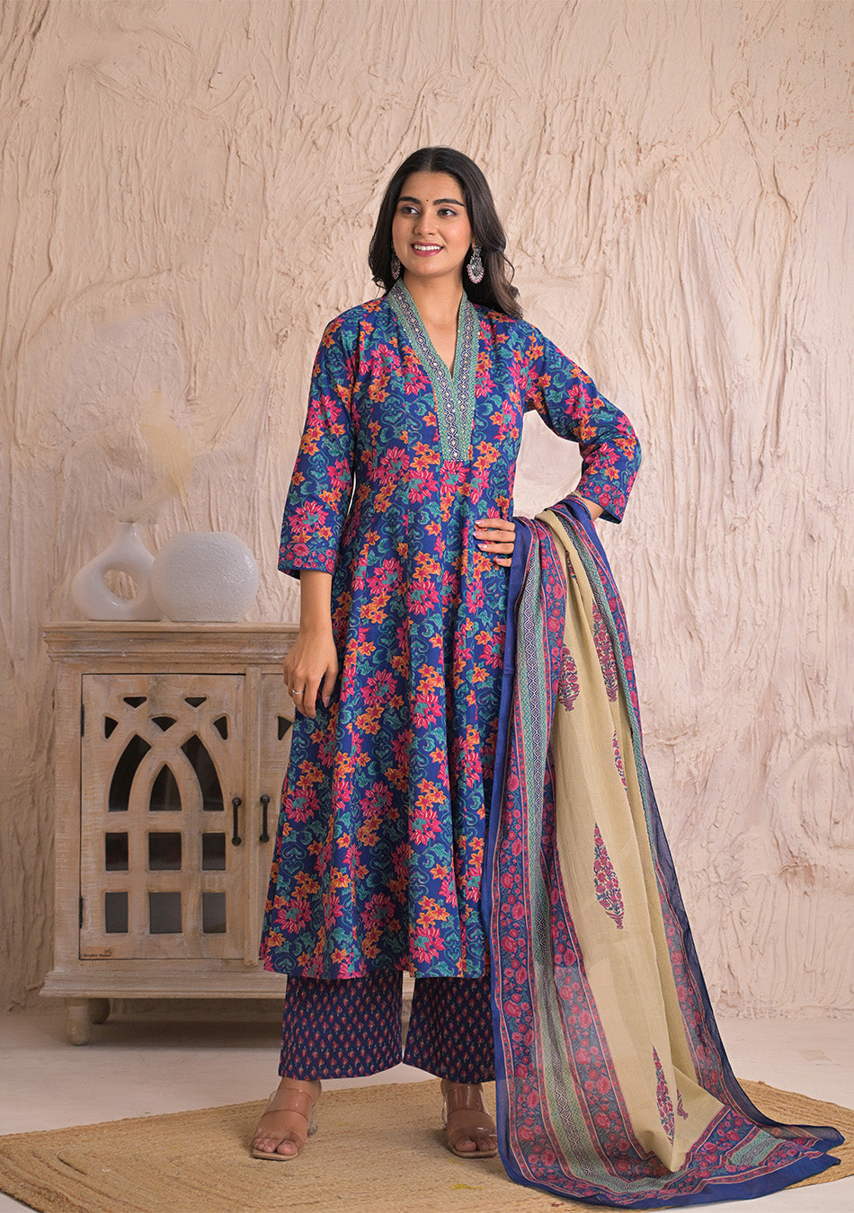Royal Phool Baagh Anarkali Set