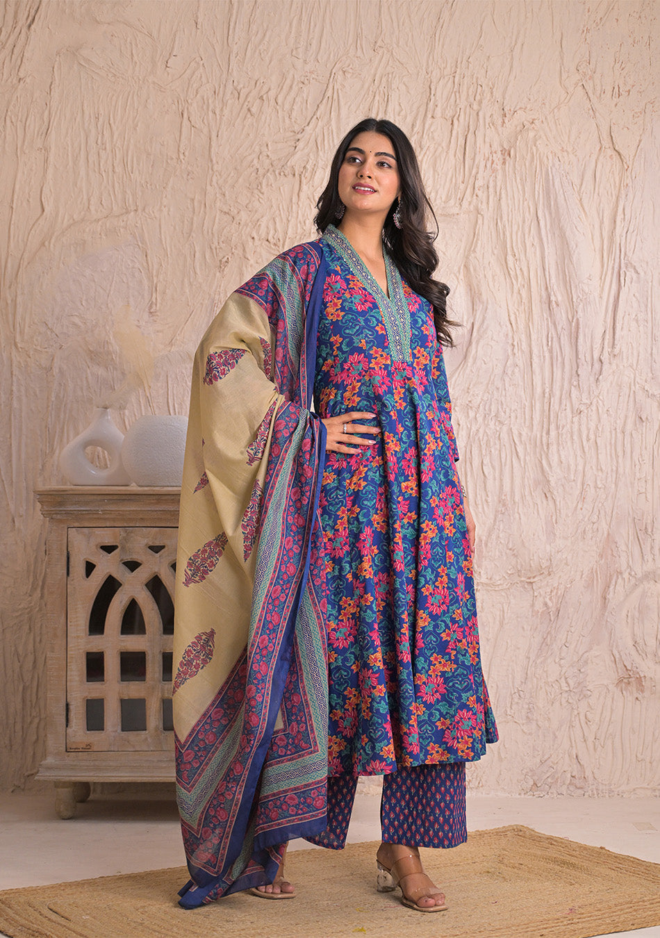 Royal Phool Baagh Anarkali Set