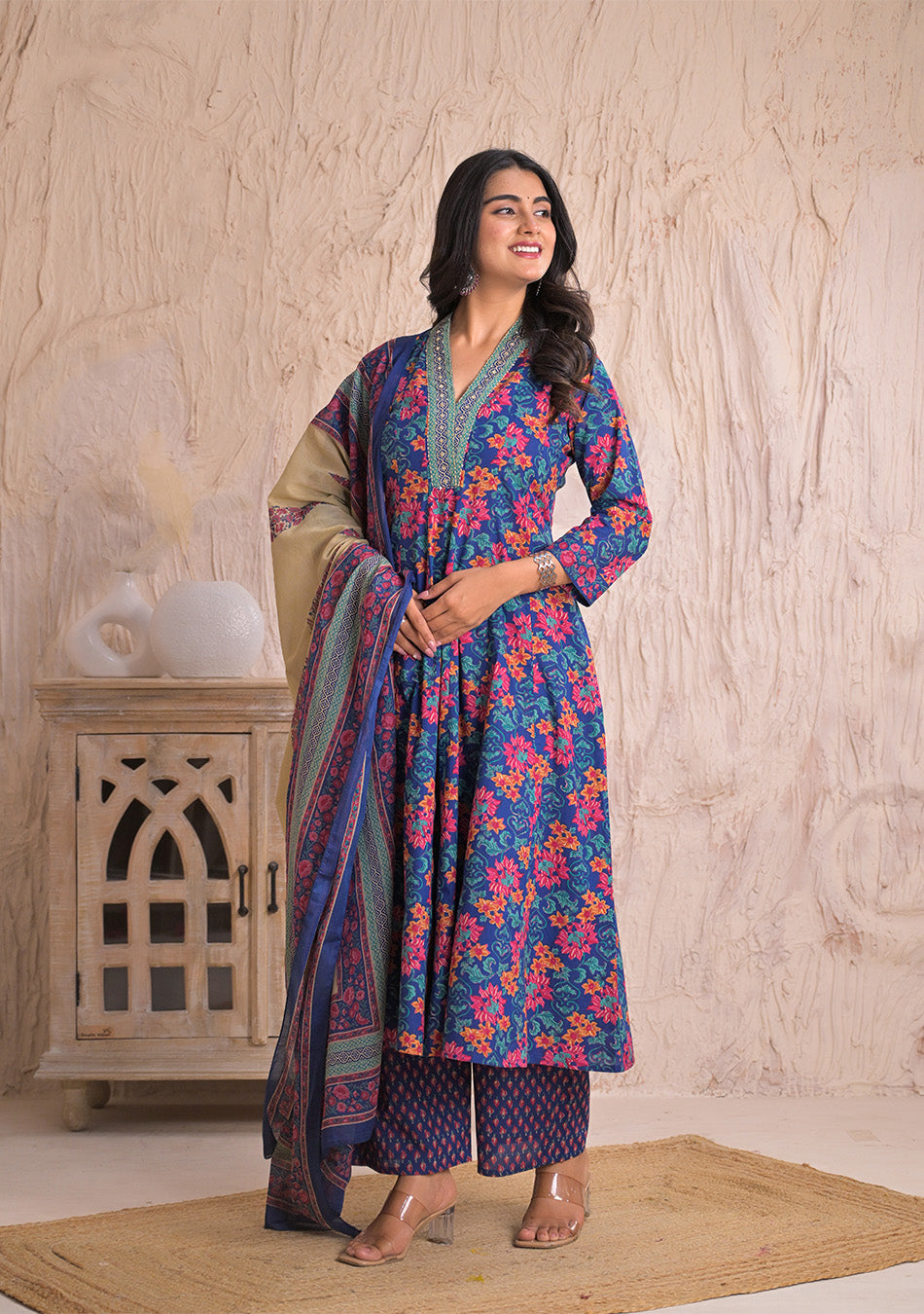 Royal Phool Baagh Anarkali Set