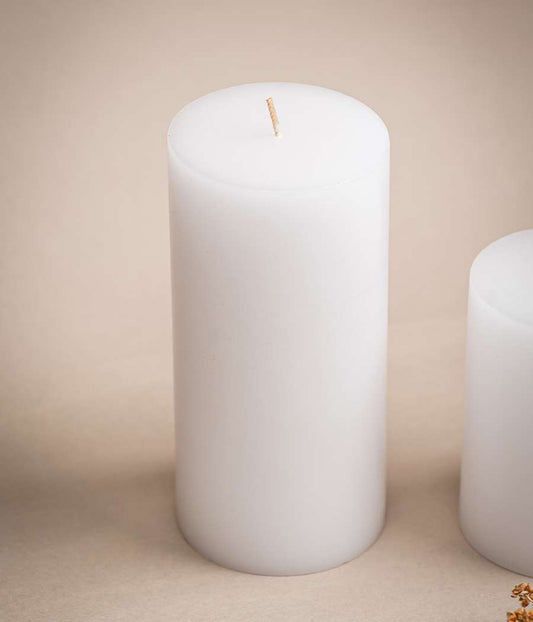 Ivory Tall Candle