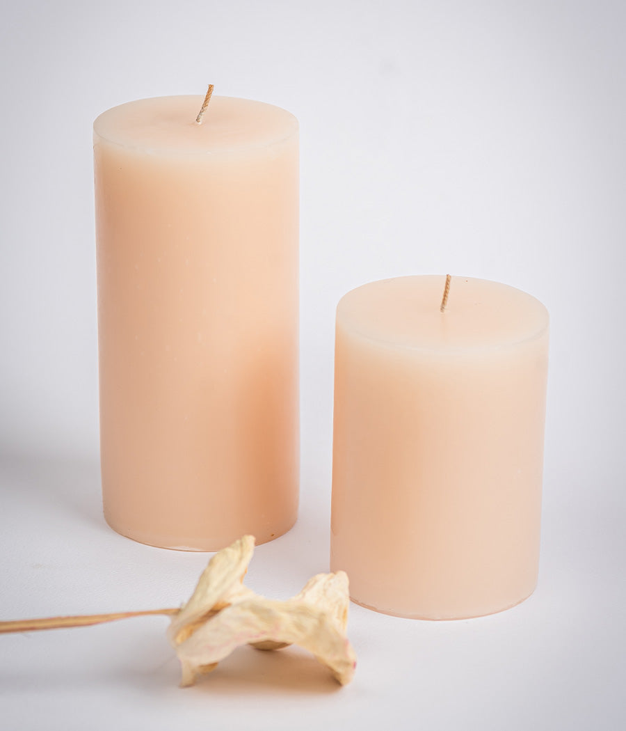 Peach Candle Set