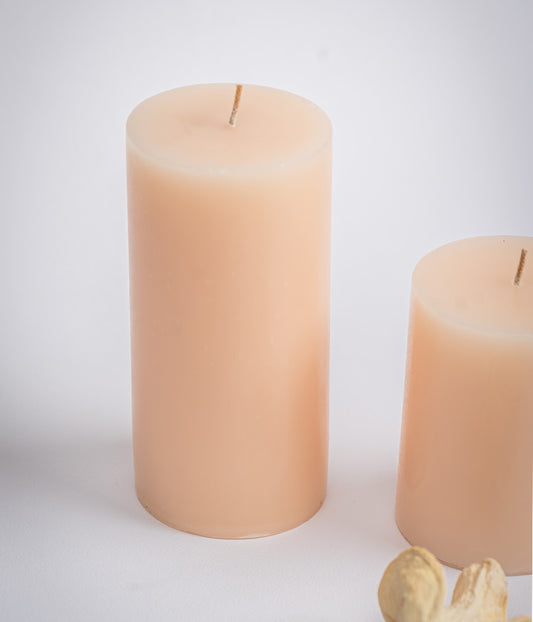 Buy Peach Tall Candle Online