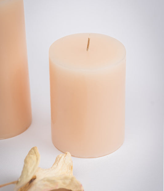Buy Peach Small Candle Online
