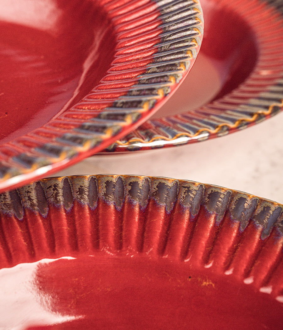 Rouge Pasta Plates