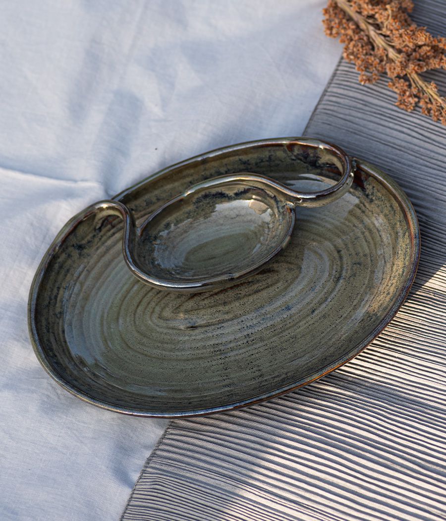 Beryl Ceramic Platter