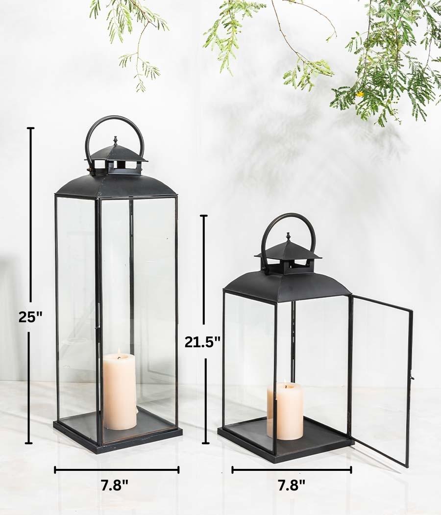 Troy Lanterns - Set of 2