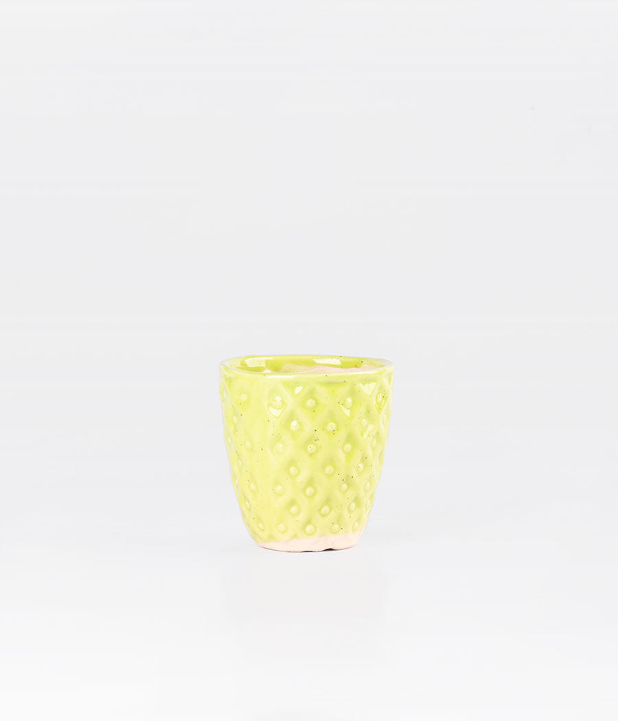 Light Green Diamond Shaped Ceramic Planter Online