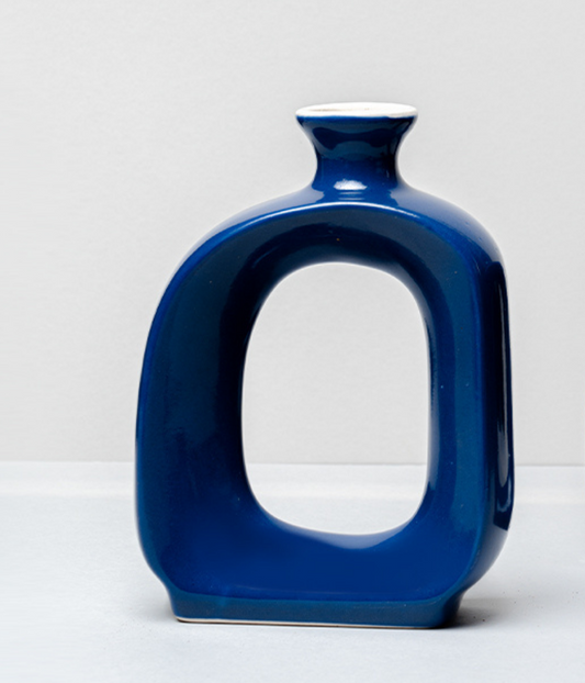 Dense Blue Vase