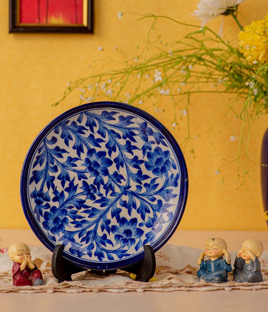 Blue Ceramic Wall Plates