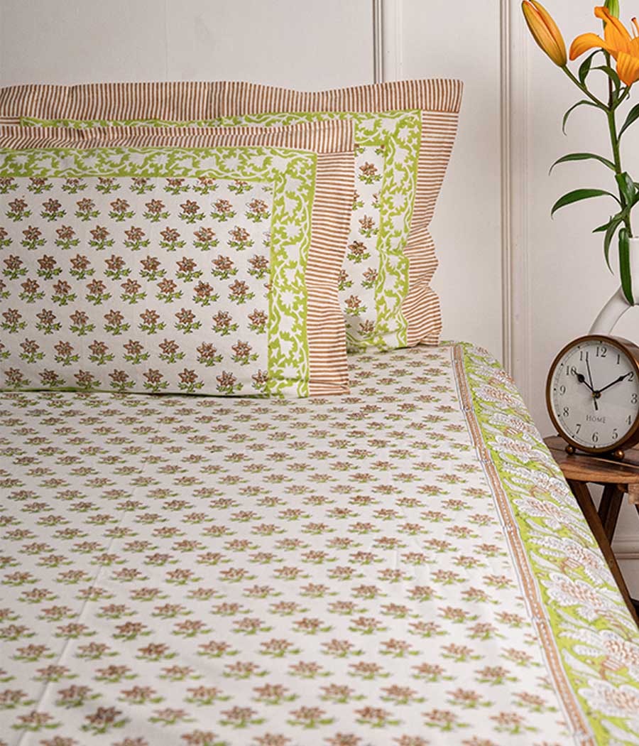 Luxury Melon Bedsheet