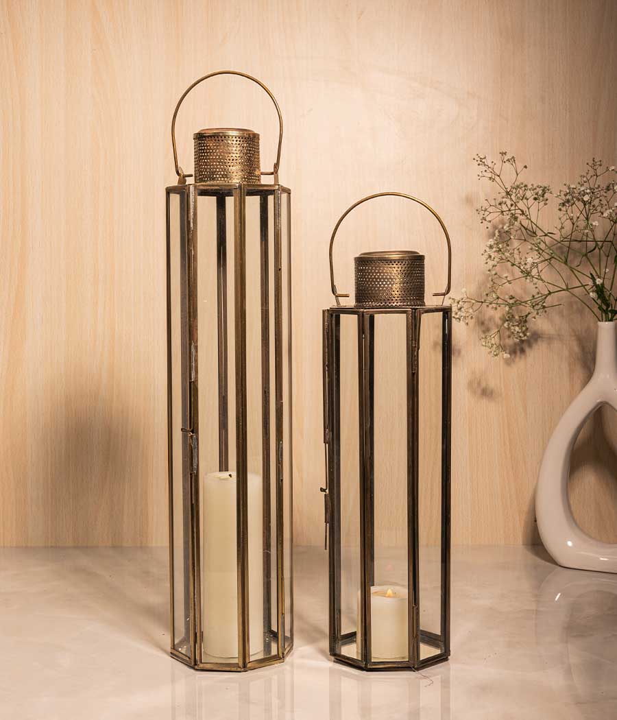 Antalya Lantern Set of 2