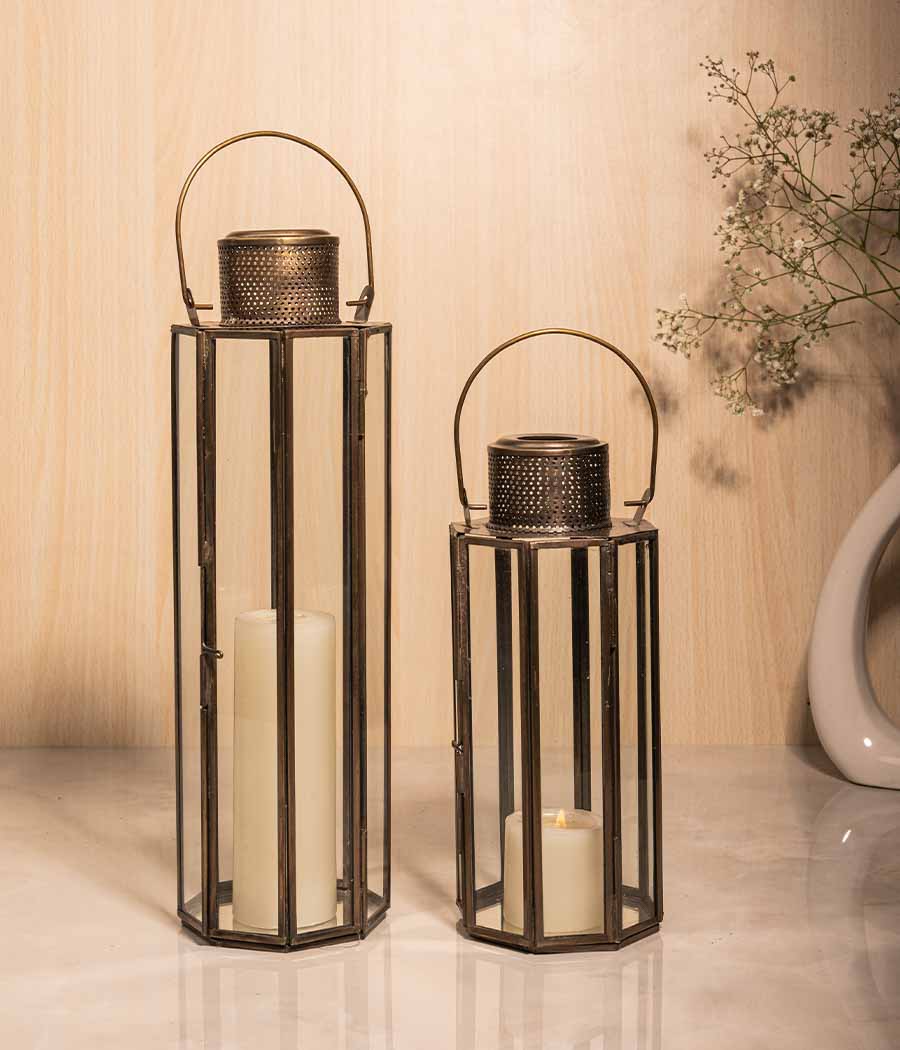 Antalya Lantern Set of 2