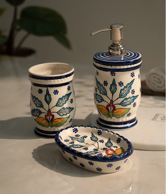 Peacock Bathroom Set
