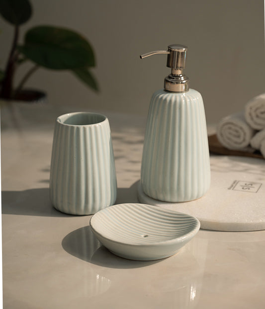 Baby Blue Bathroom Set