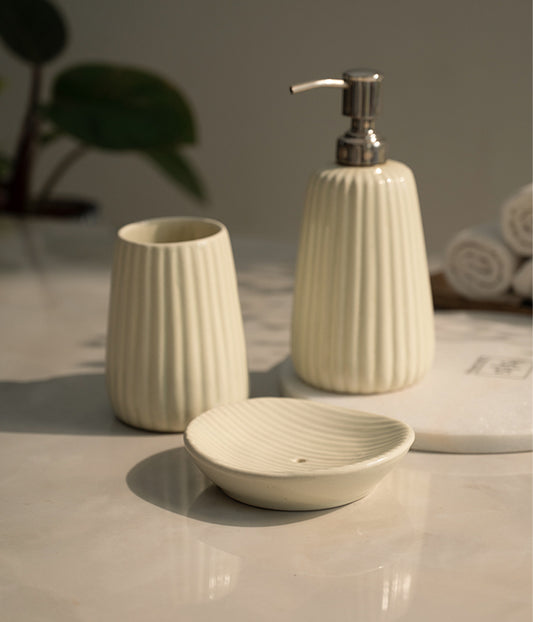 Lime Bathroom Set