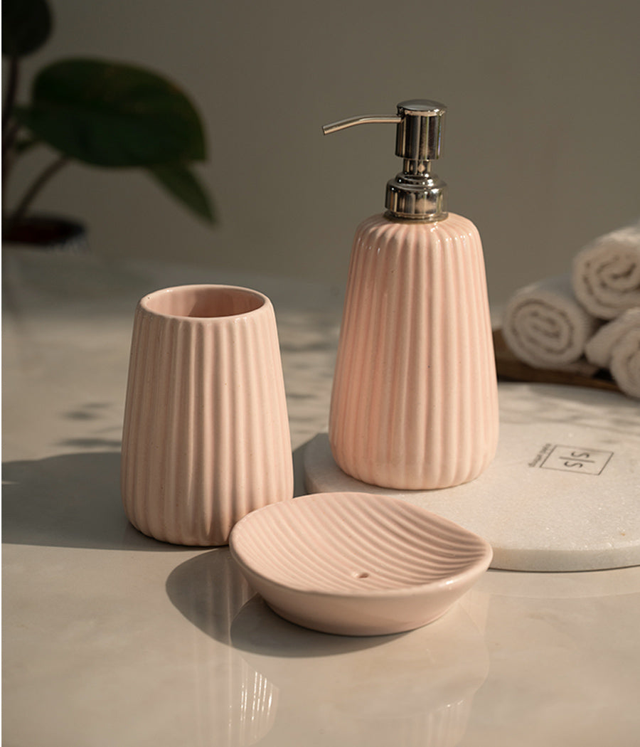 Rose Bathroom Set