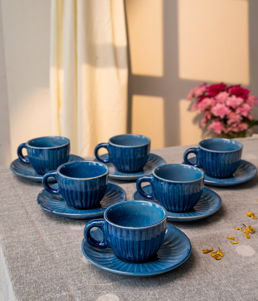 Blue Robin Tea Cups